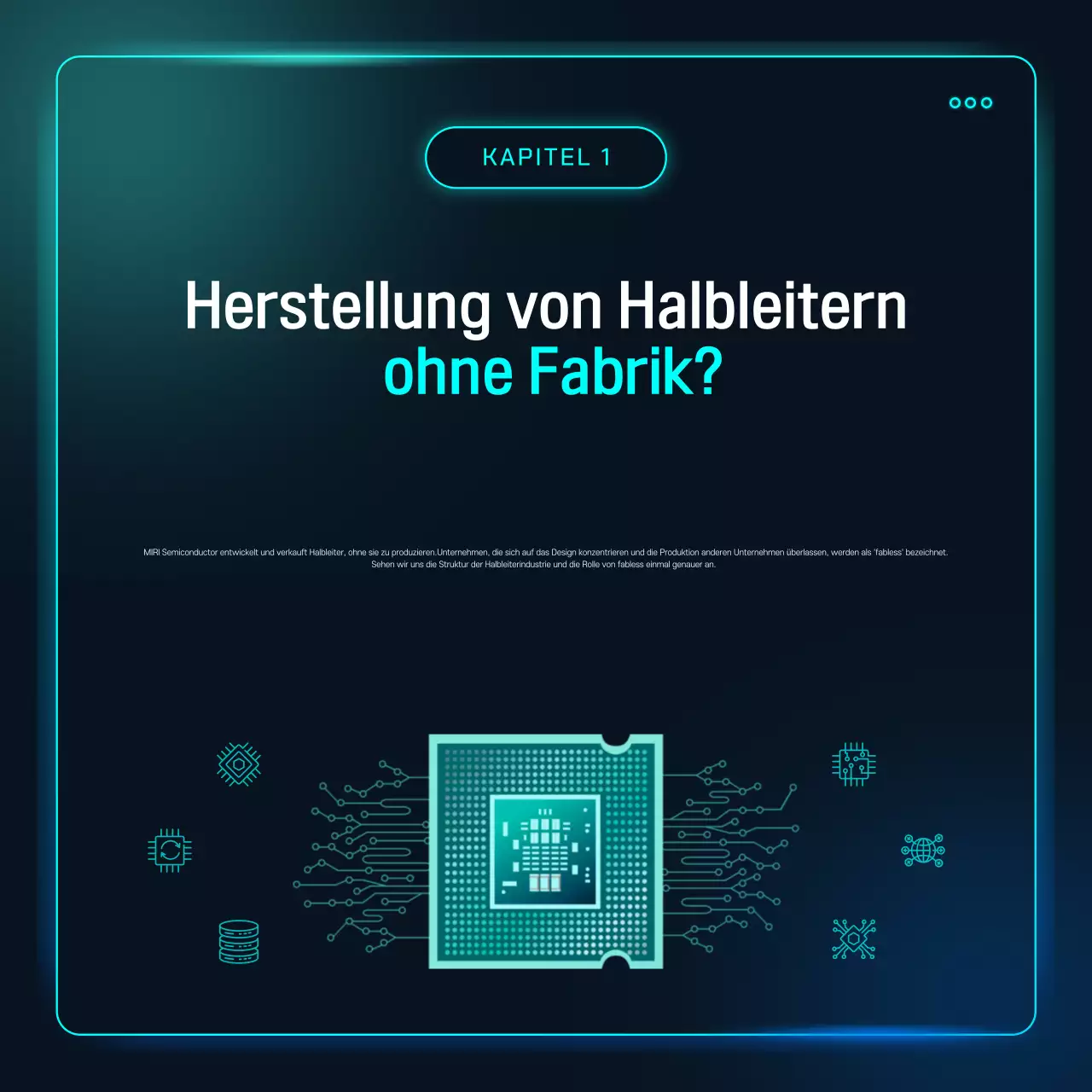 Sky Blue Cyber Semiconductor-Technologie erklärt