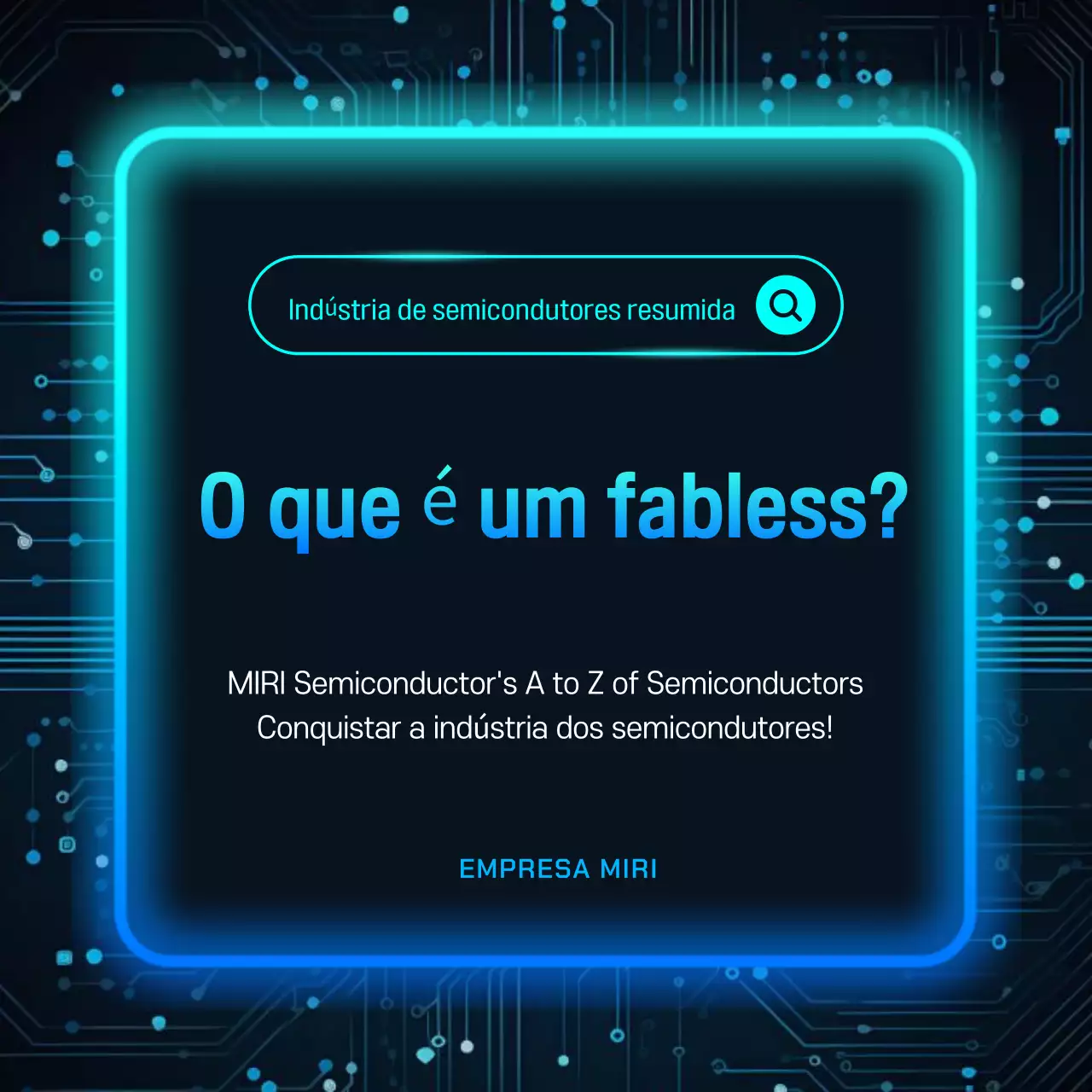 Tecnologia de semicondutores cibernéticos Sky Blue explicada