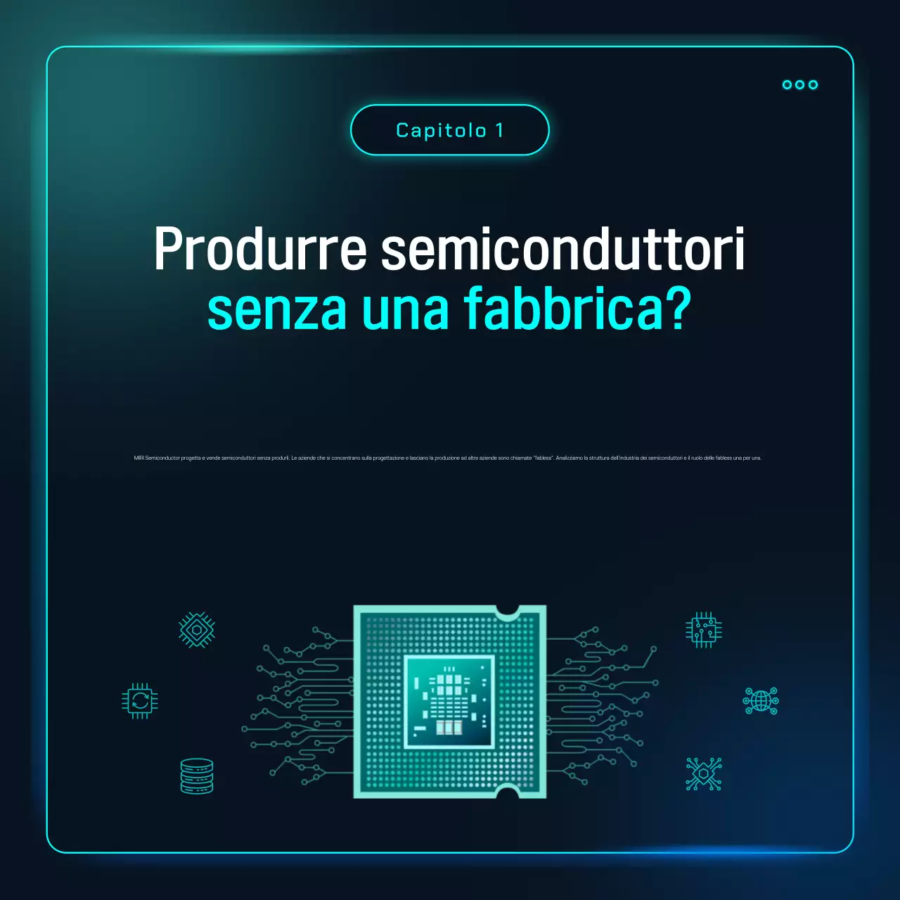 Tecnologia dei semiconduttori Sky Blue Cyber spiegata