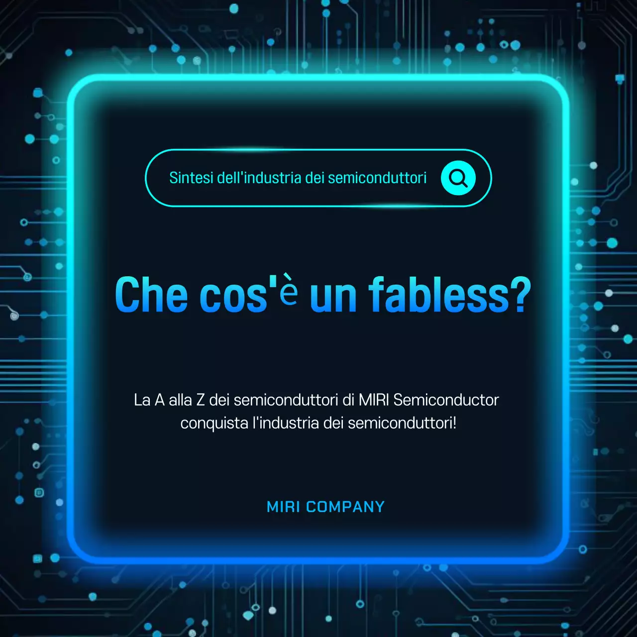 Tecnologia dei semiconduttori Sky Blue Cyber spiegata