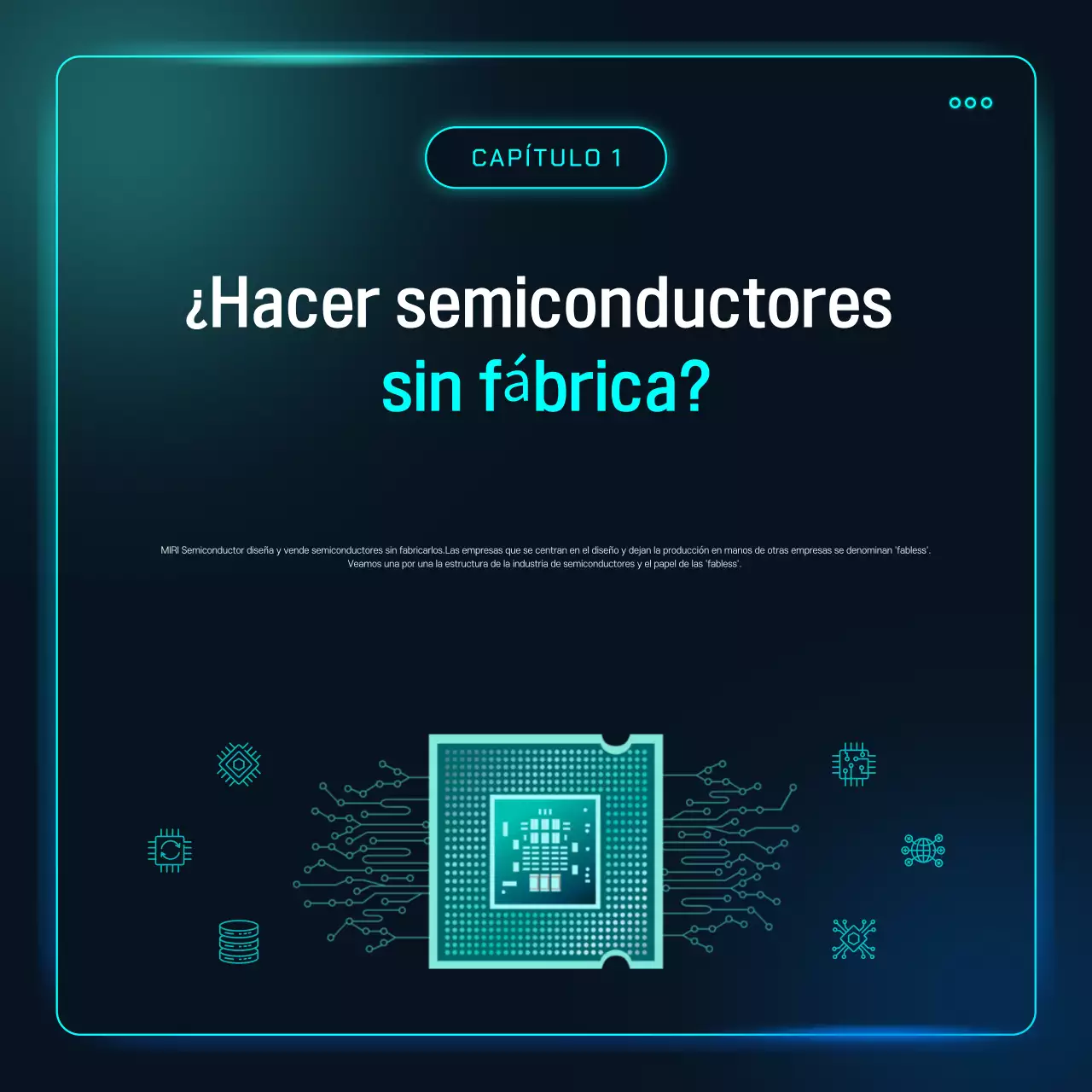 Explicación de la tecnología de semiconductores cibernéticos Sky Blue