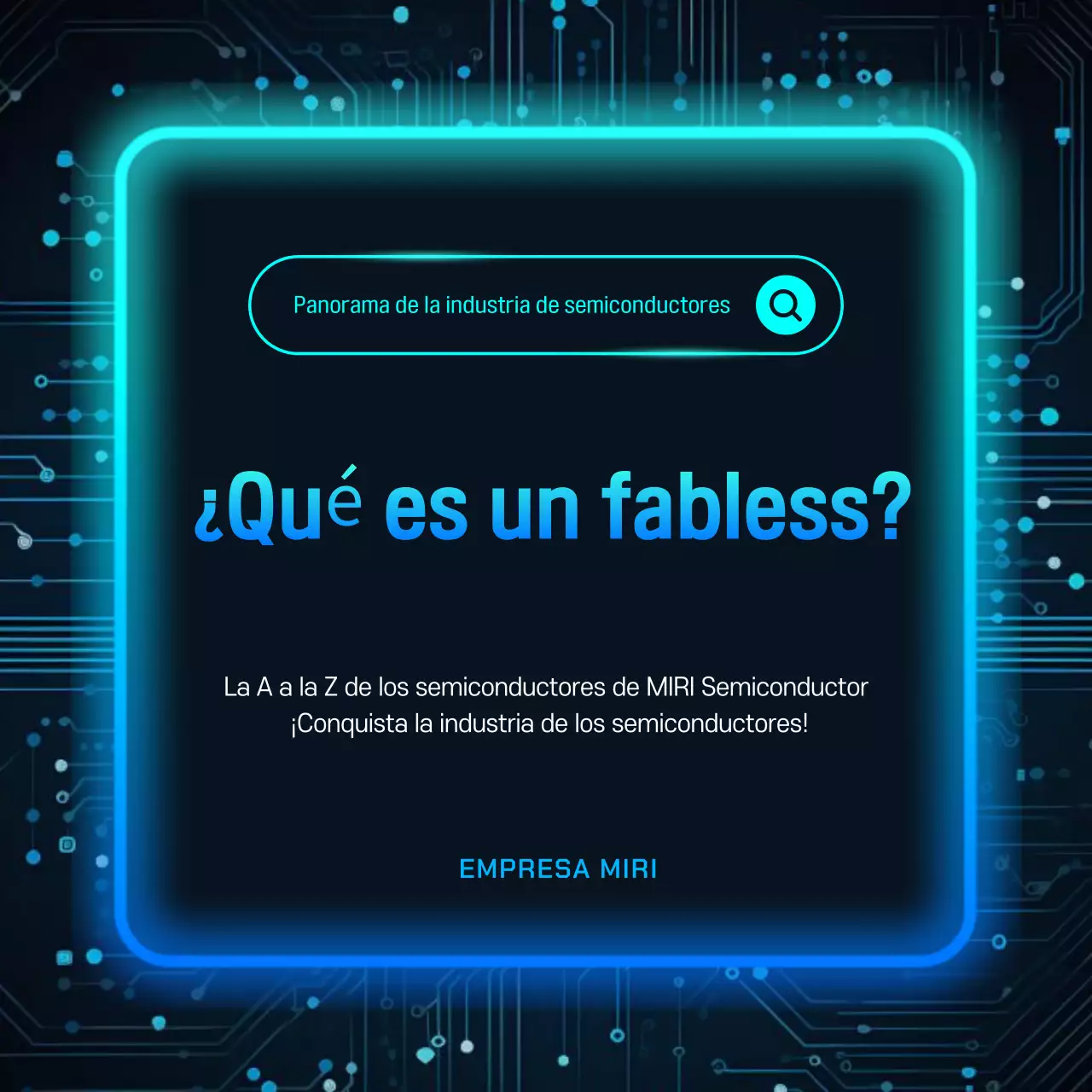 Explicación de la tecnología de semiconductores cibernéticos Sky Blue