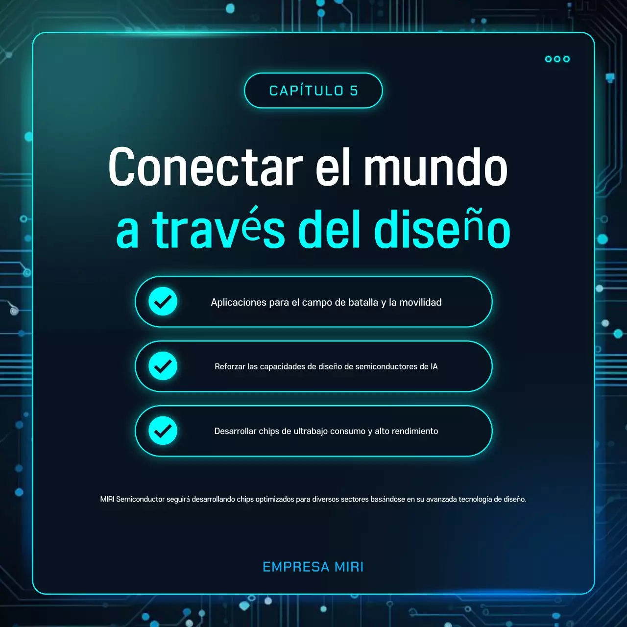 Explicación de la tecnología de semiconductores cibernéticos Sky Blue
