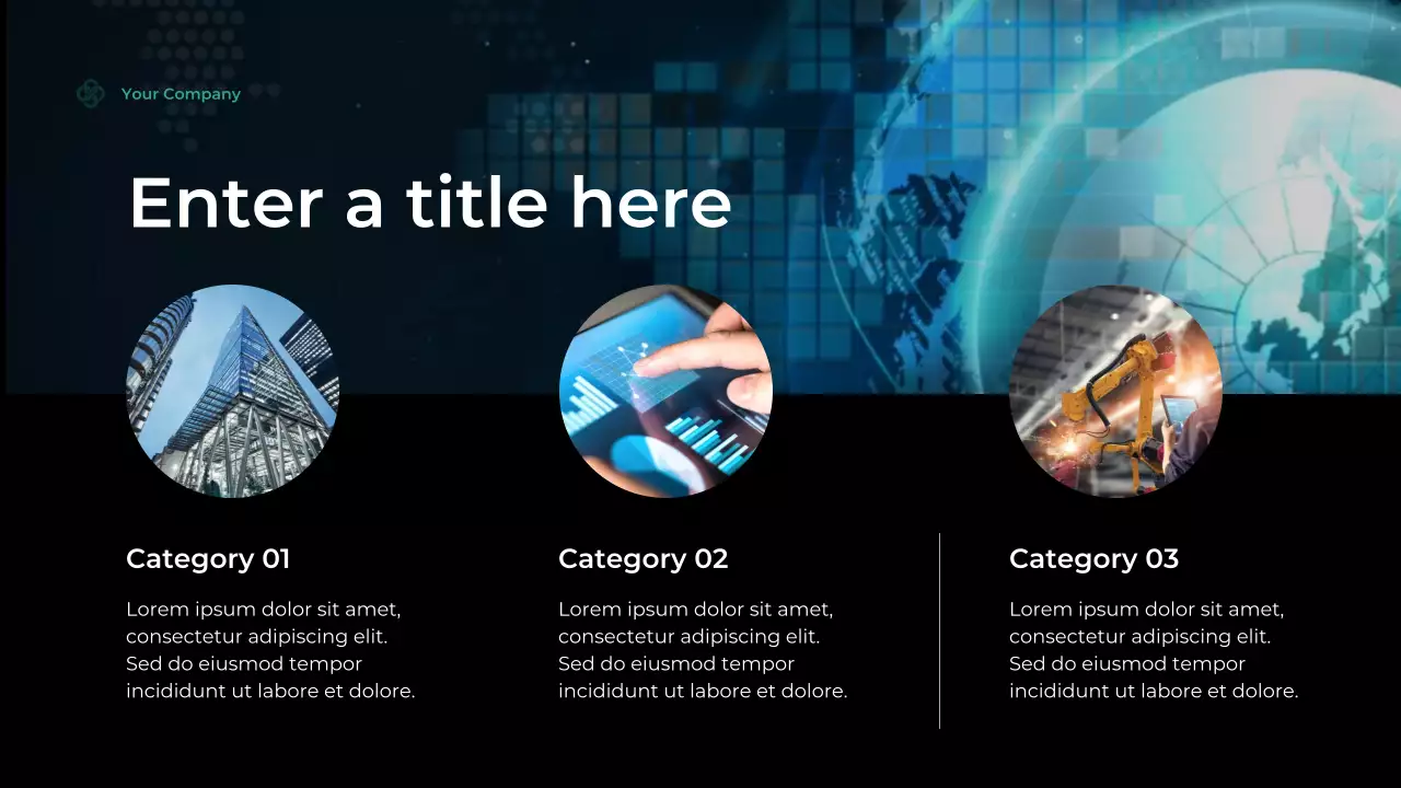 Teal Modern Cybersecurity Advertisement Presentation