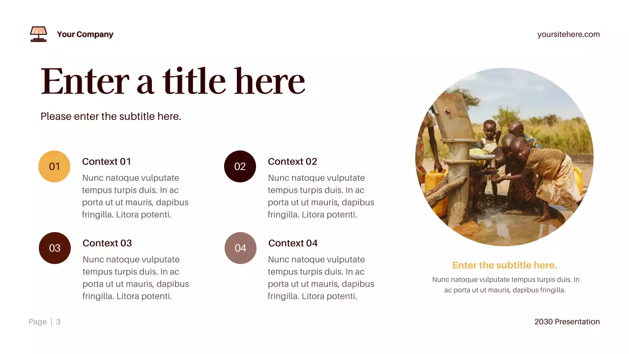 Orange Modern Environment Presentation