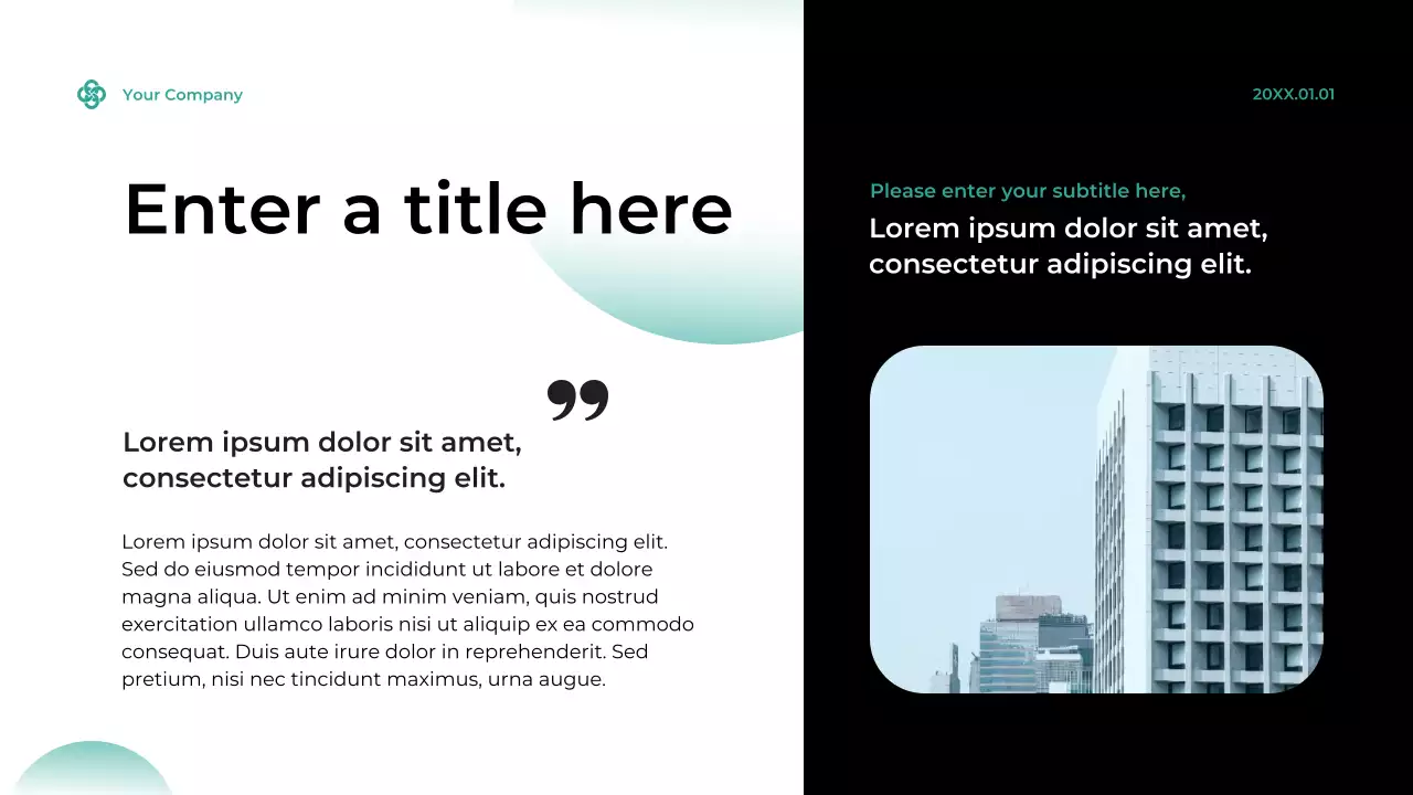 Teal Modern Cybersecurity Advertisement Presentation