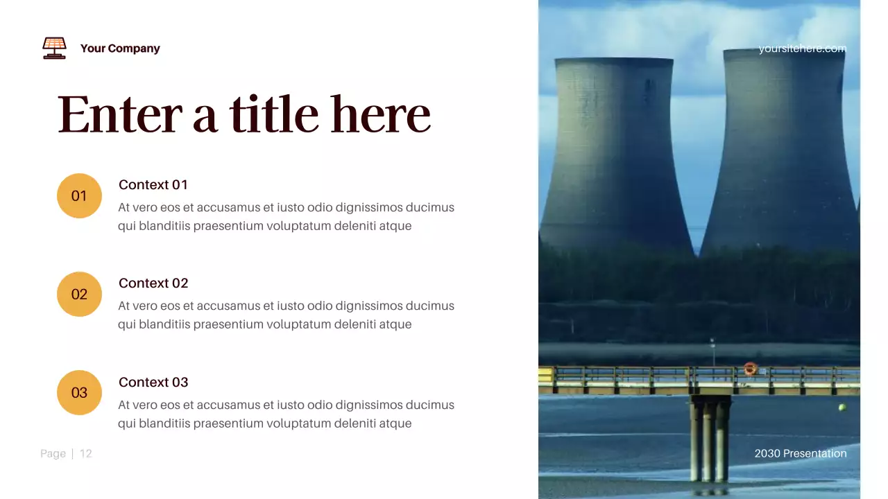 Orange Modern Environment Presentation