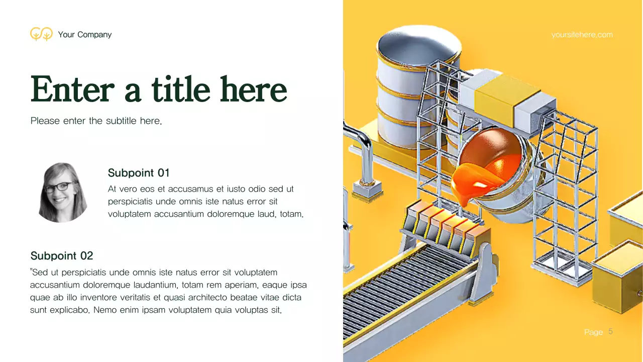 Green Modern Environment Presentation