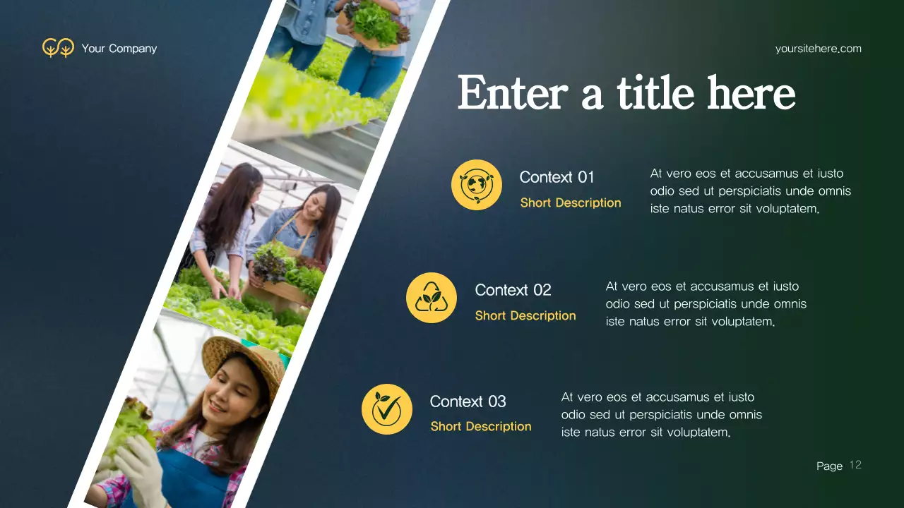 Green Modern Environment Presentation