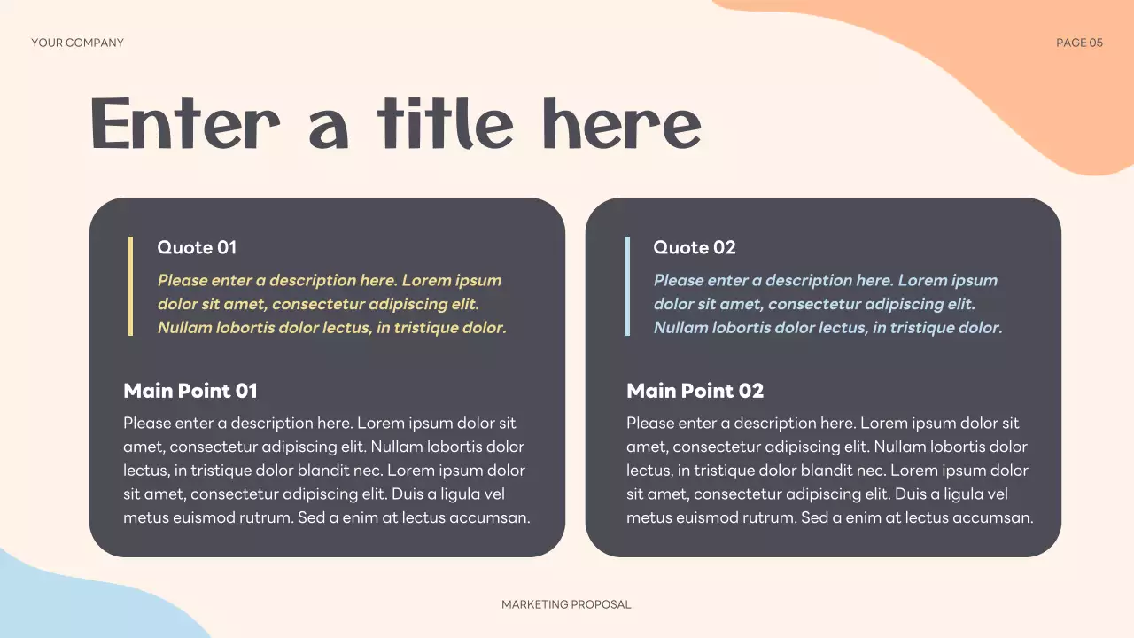 Beige Modern Marketing Document Presentation