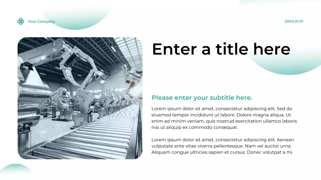 Teal Modern Cybersecurity Advertisement Presentation