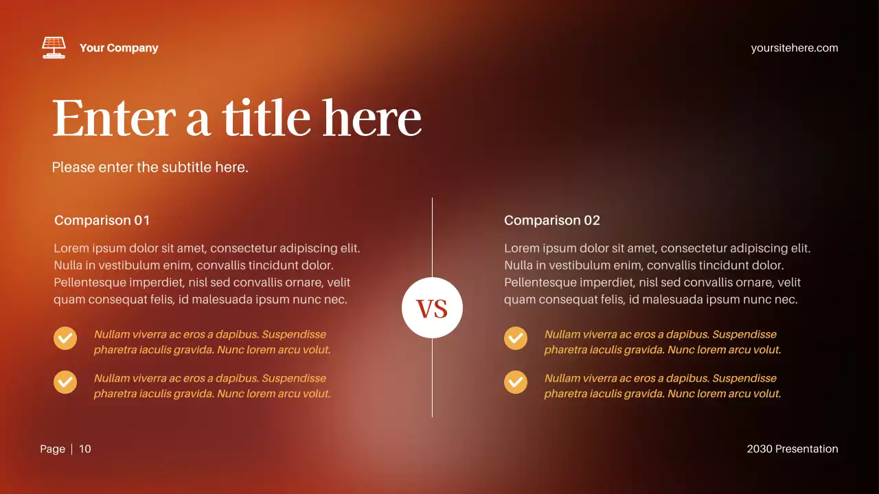 Orange Modern Environment Presentation