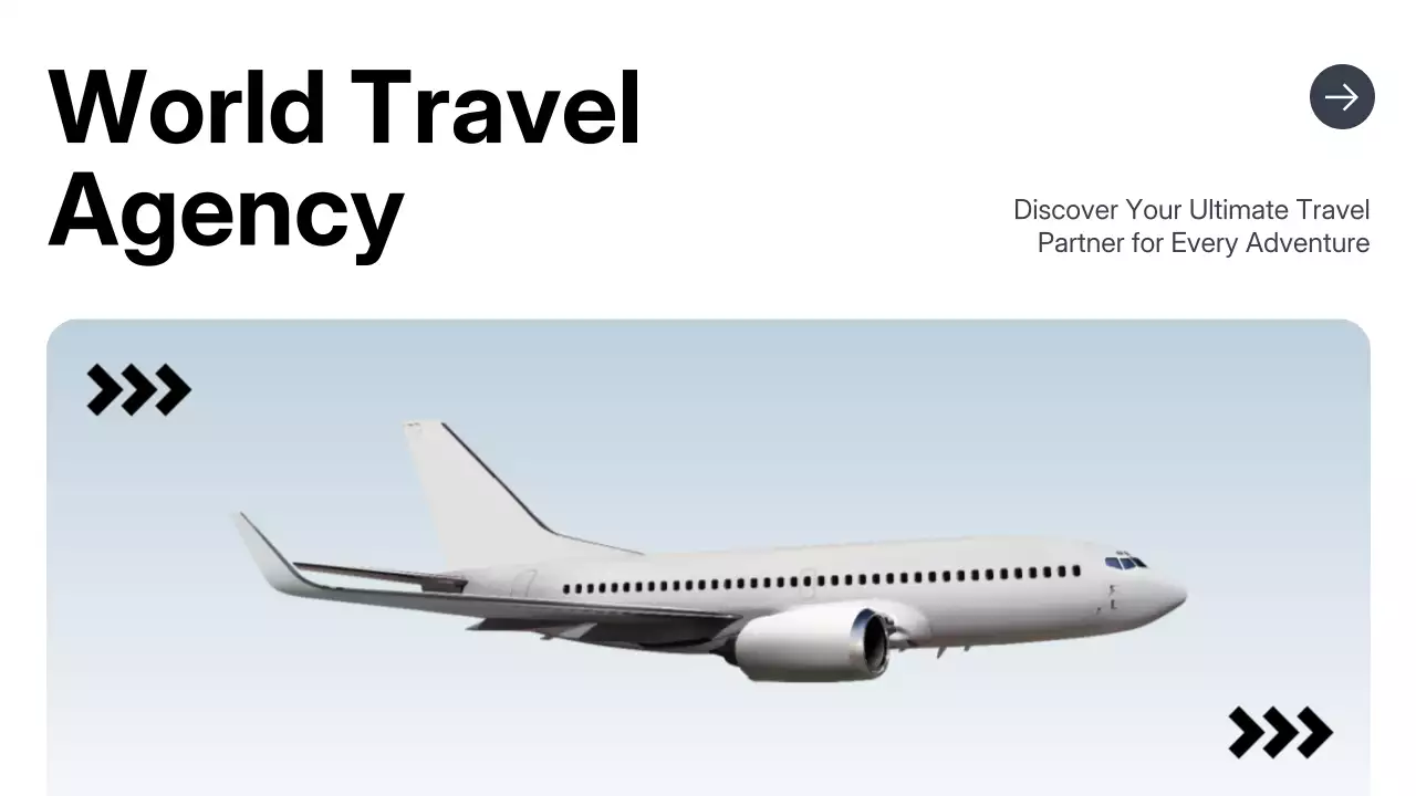 White Modern Travel Promotion