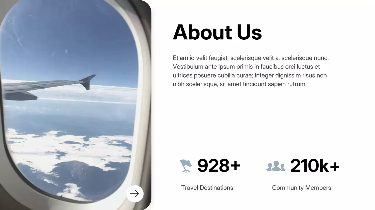 White Modern Travel Promotion