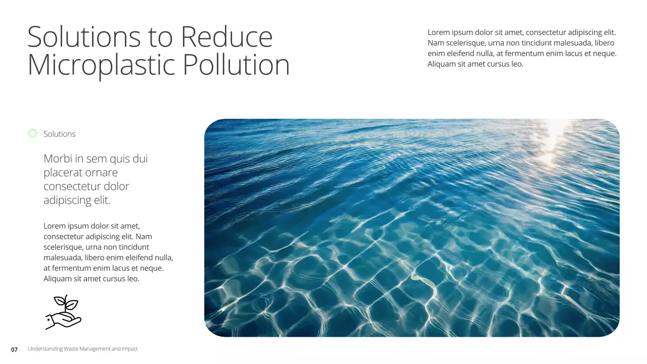 Green Minimal Waste Management Guide Presentation