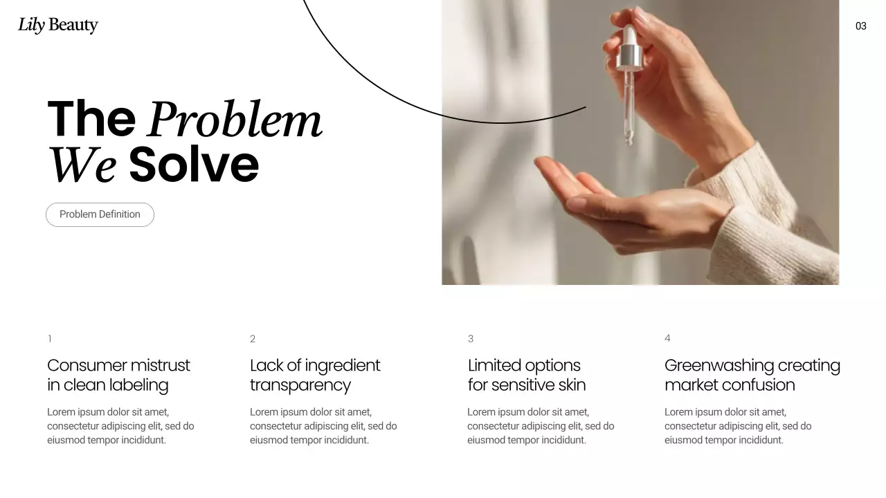 Beige Modern Beauty Presentation