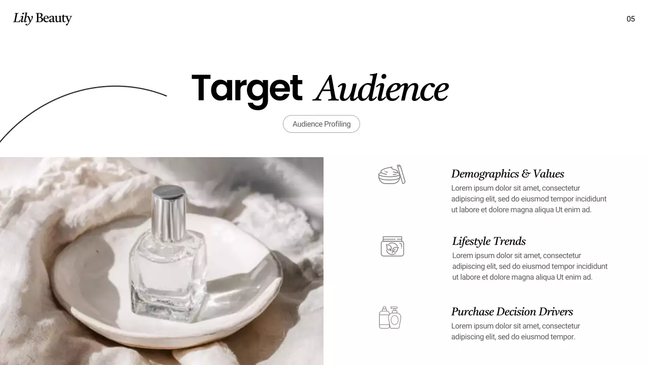 Beige Modern Beauty Presentation