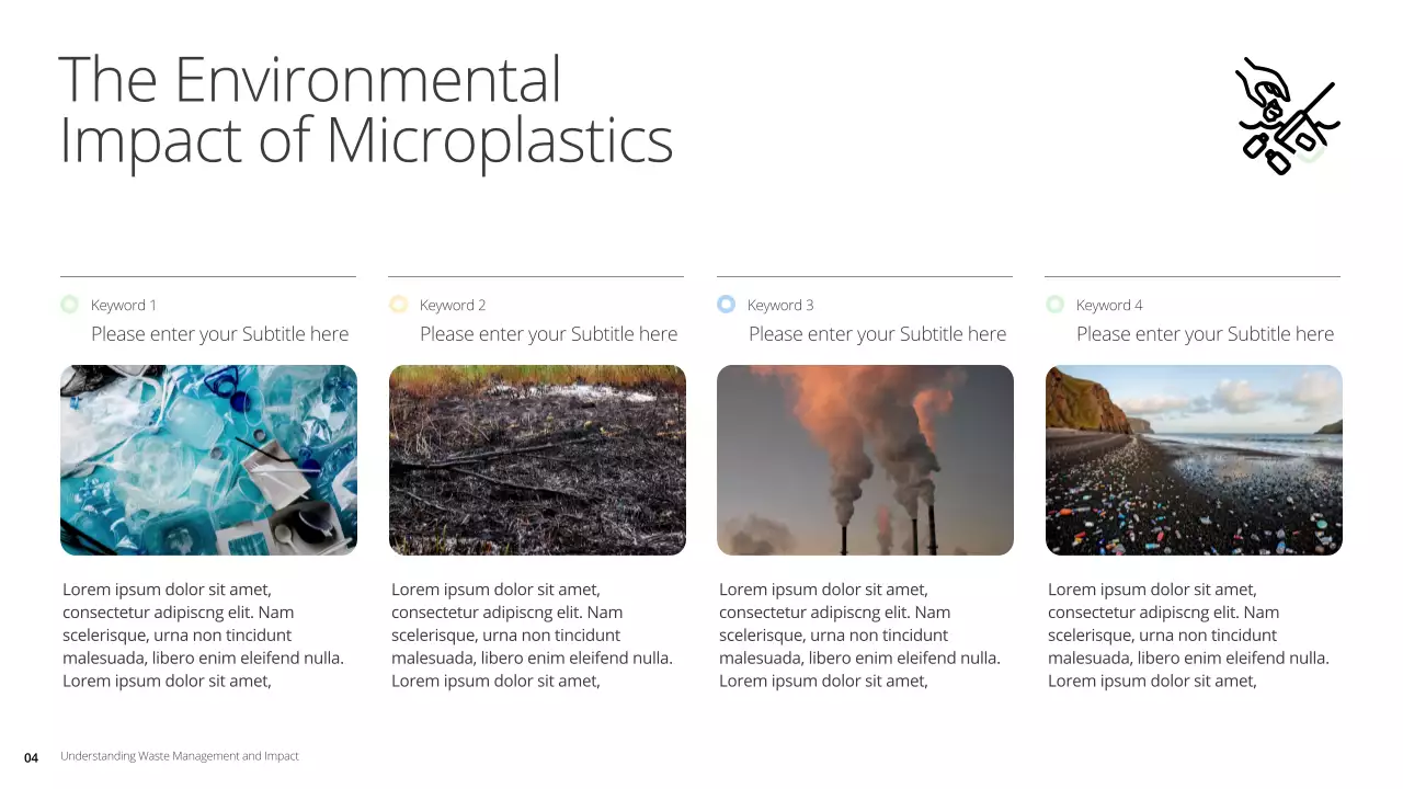 Green Minimal Waste Management Guide Presentation