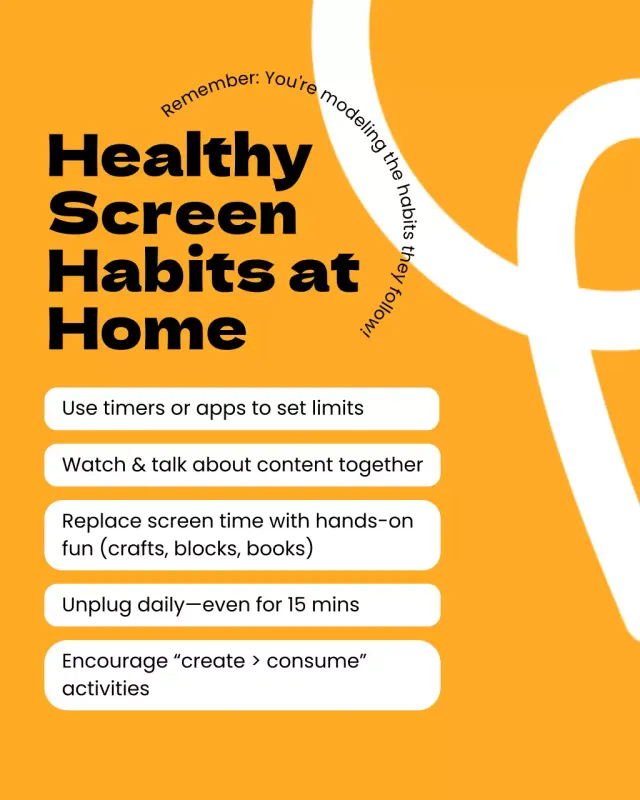 Orange Modern Screen Guide Instagram Post