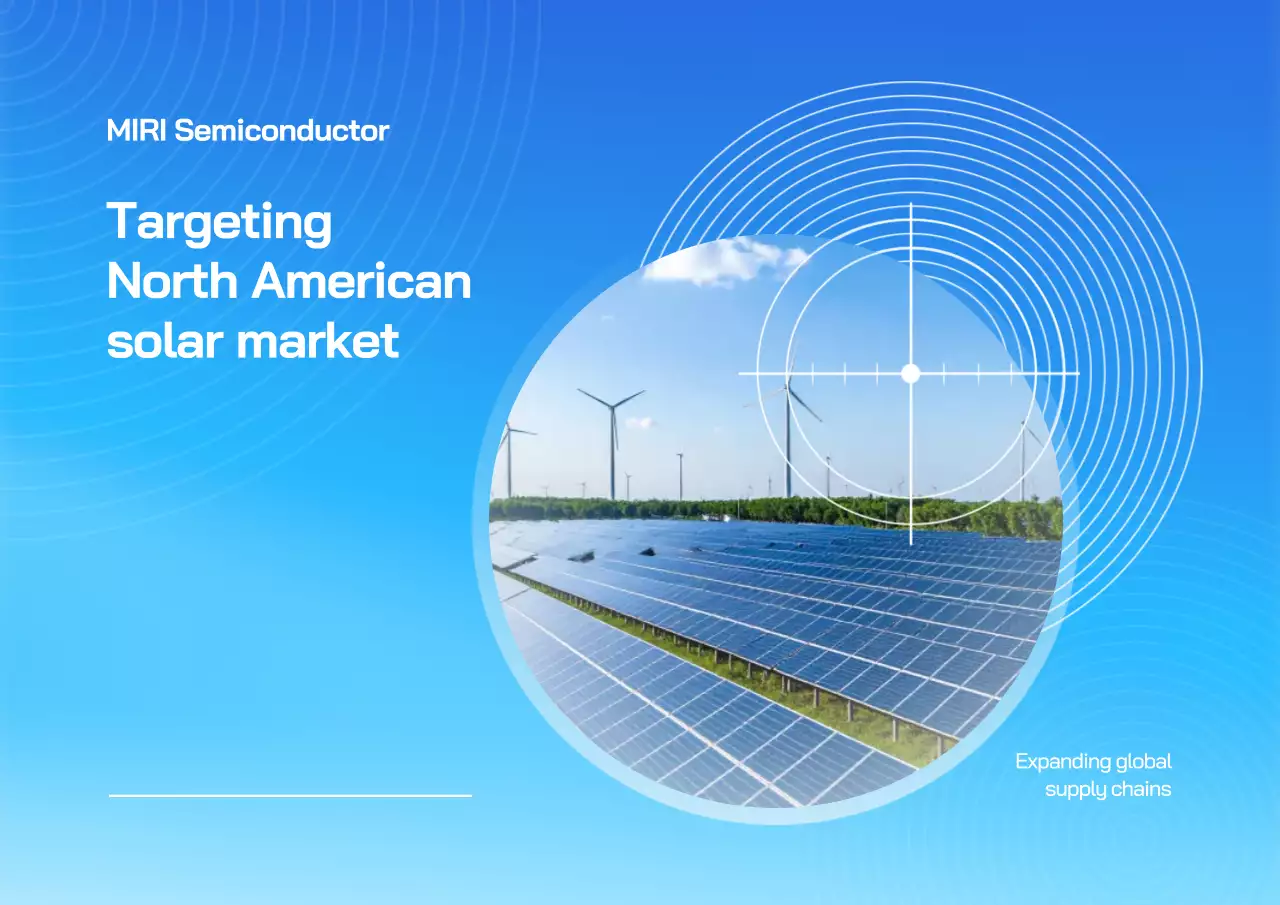 blue modern solar business plan