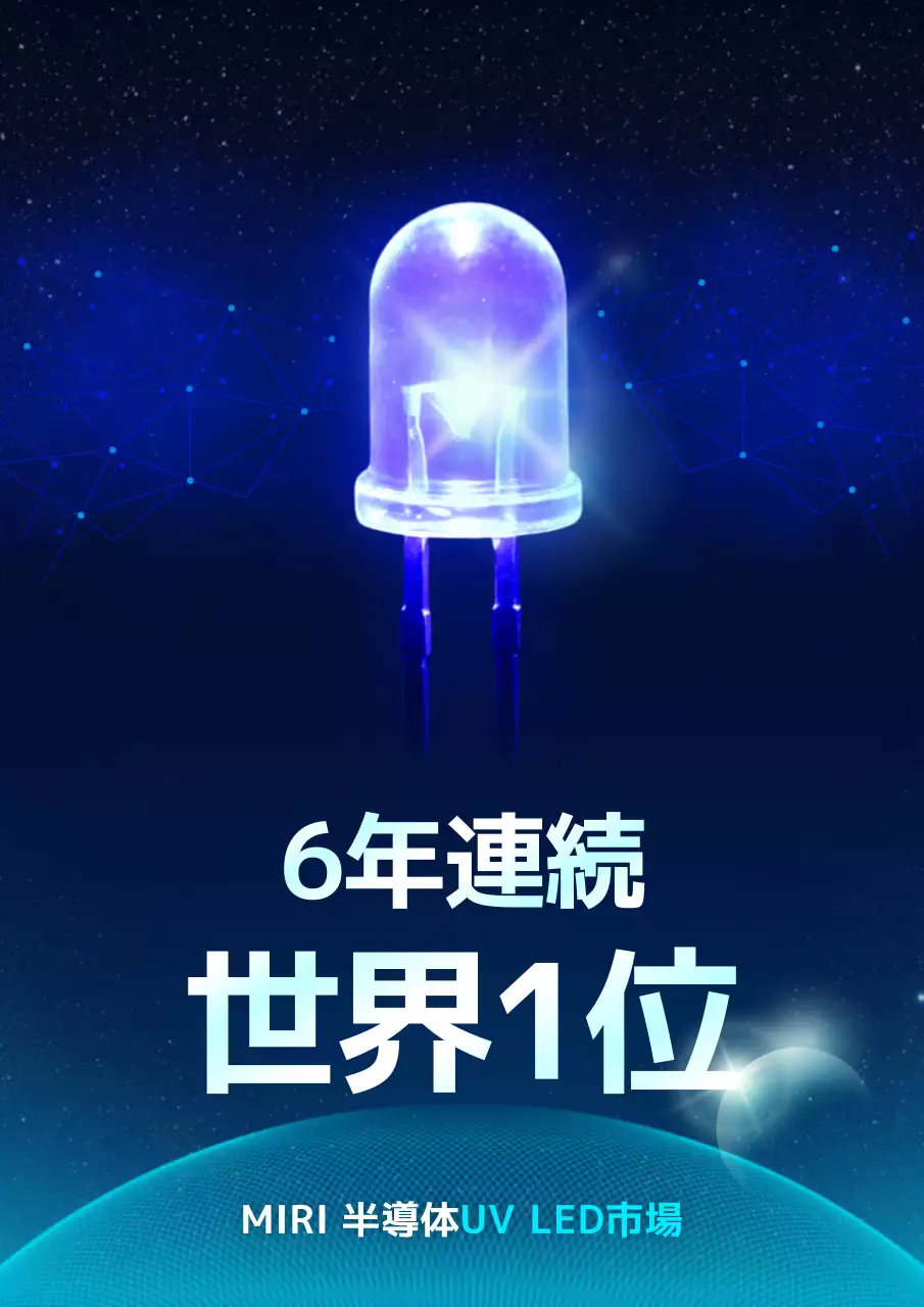 青 モダン 半導体 ポスター