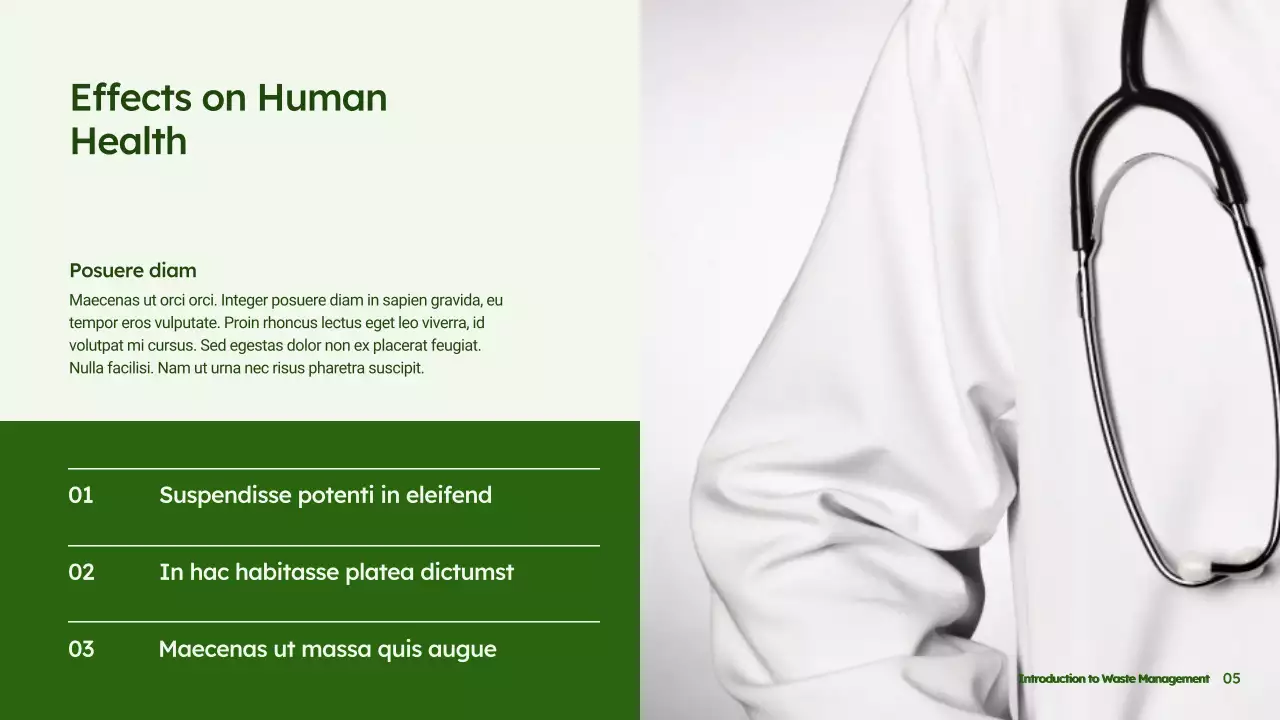 Green Modern Sustainability Presentation