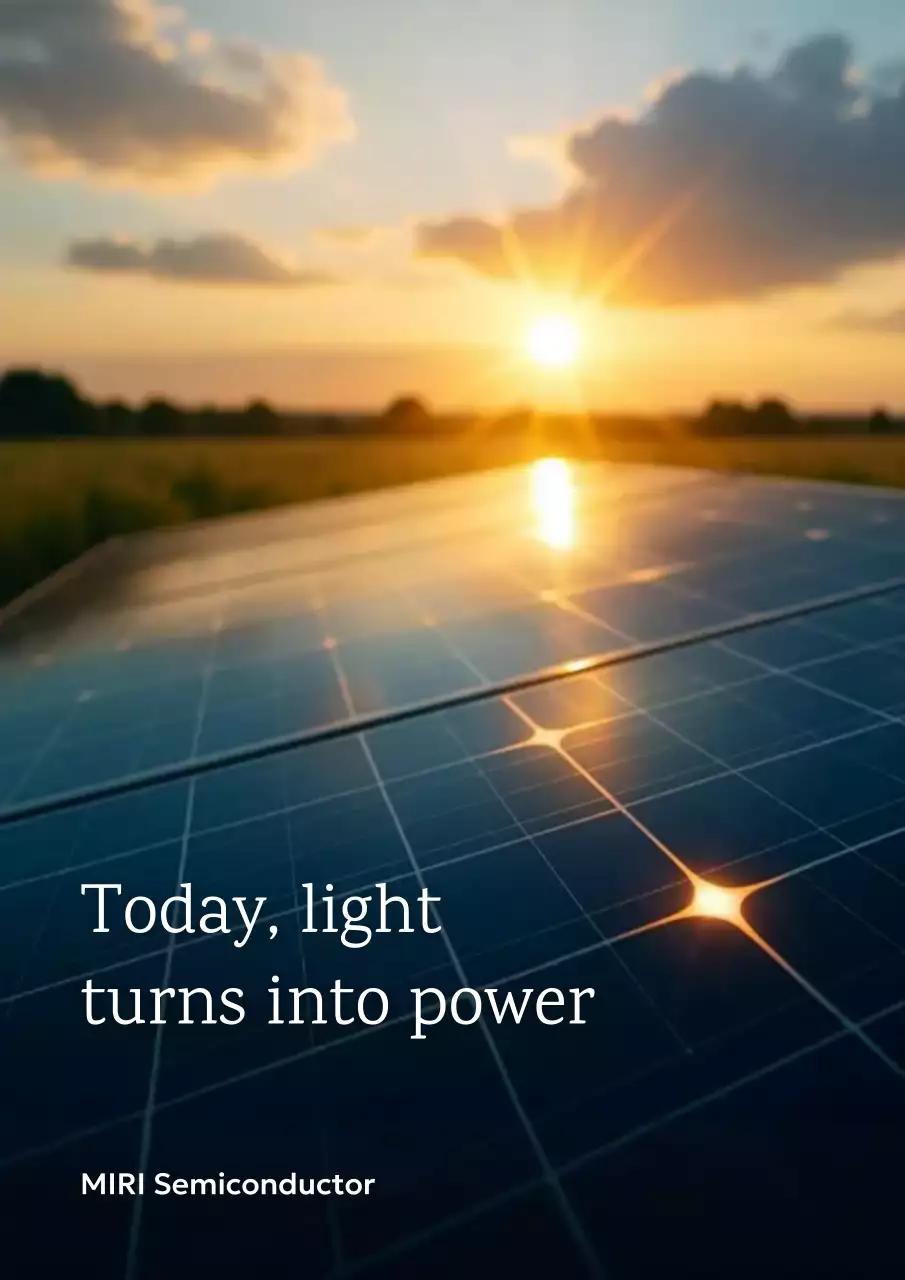 orange modern solar promotion