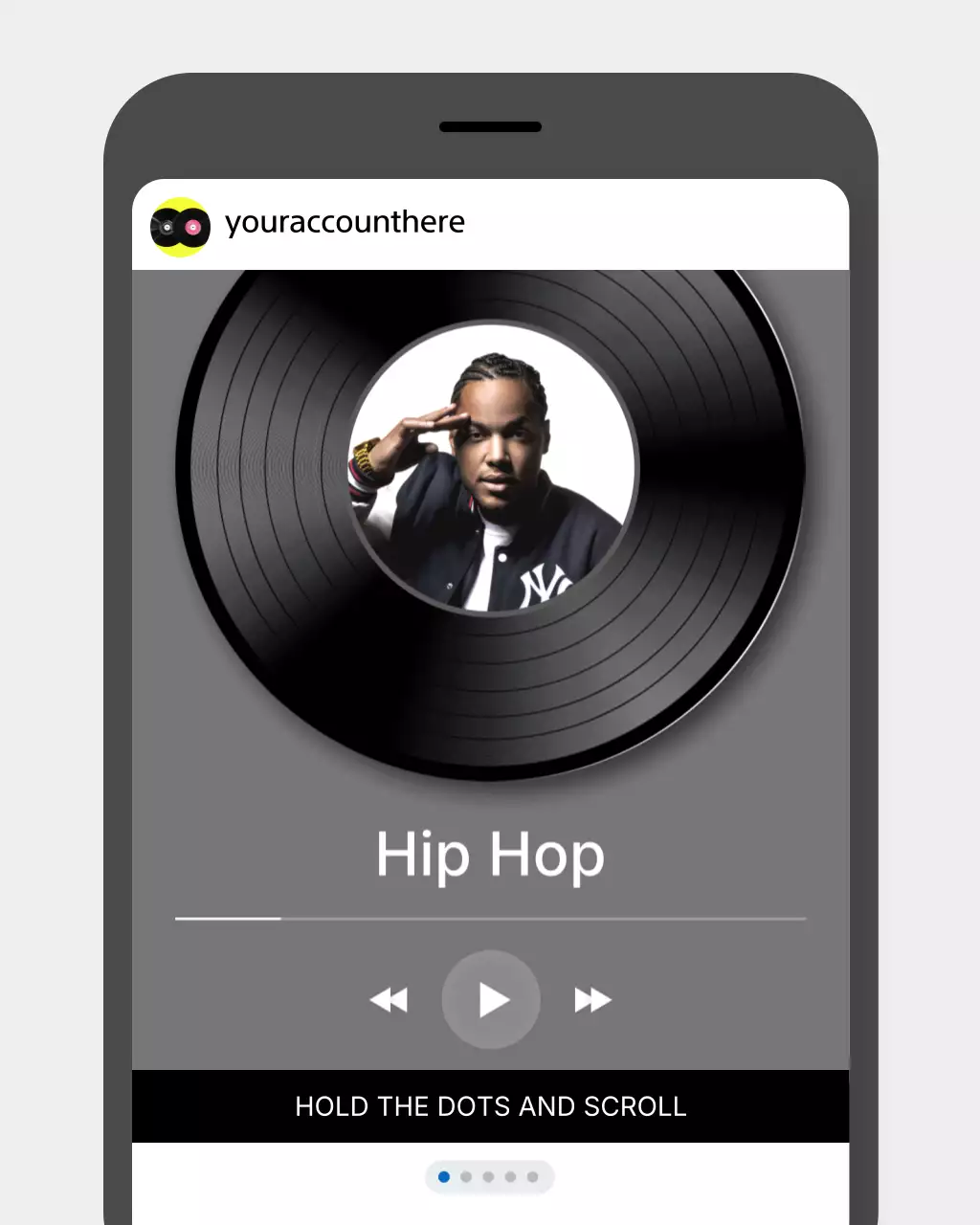 Colorful Modern Music Playlist Advertisement Post