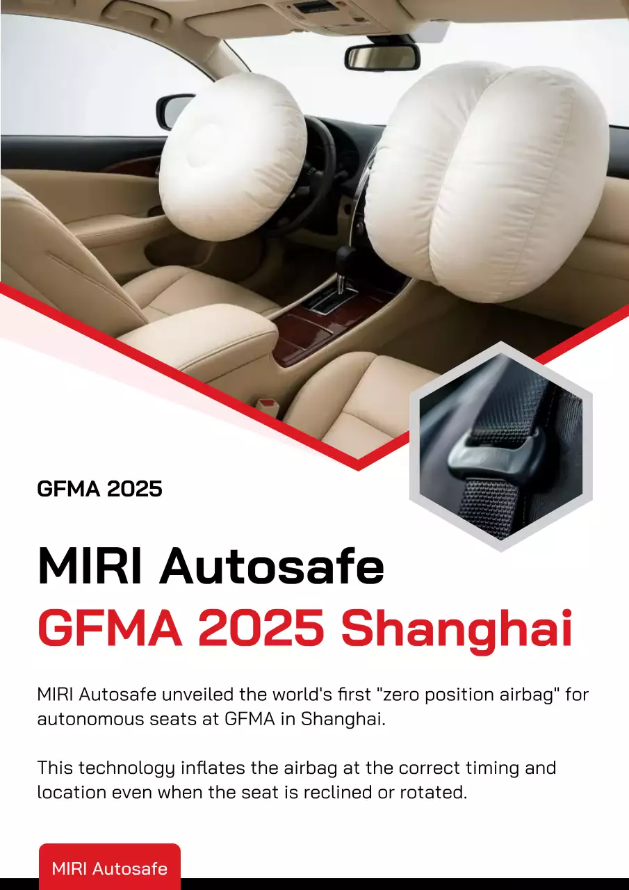 pengumuman otomotif modern merah