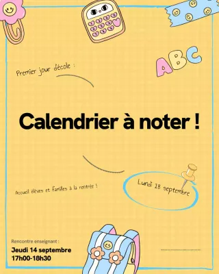 Publication Instagram de l'annonce de l'école ludique Grey