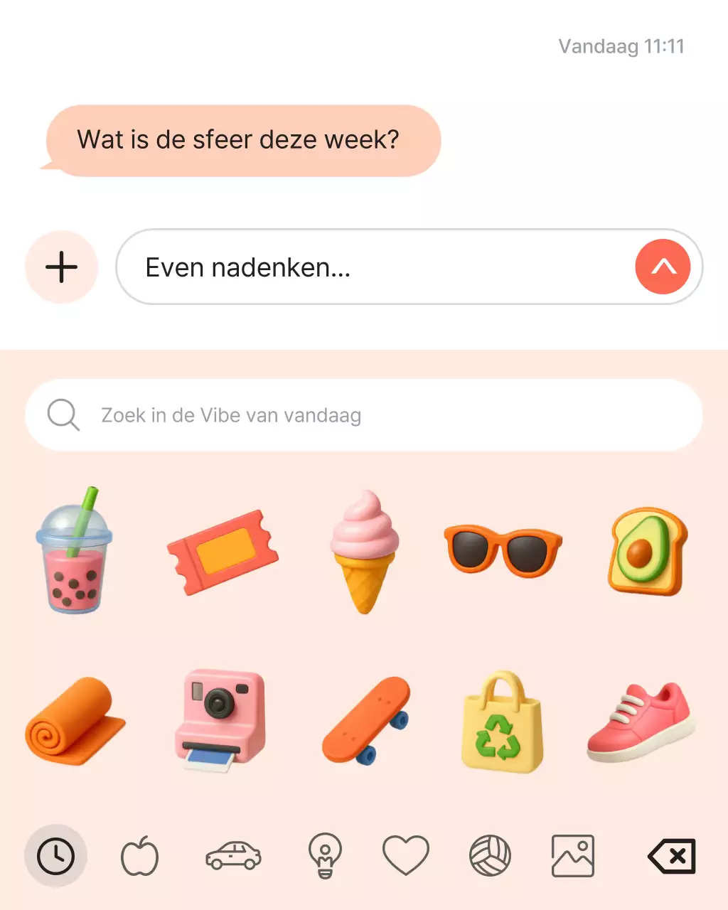 Beige moderne lifestyle planner post