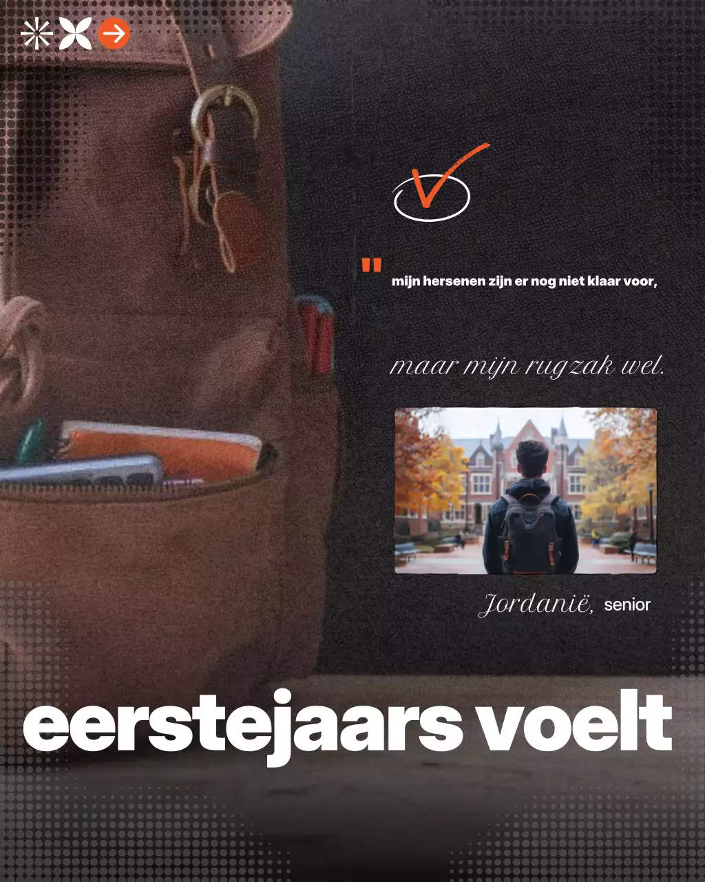 Instagram-bericht over de aankondiging van Brown Modern School