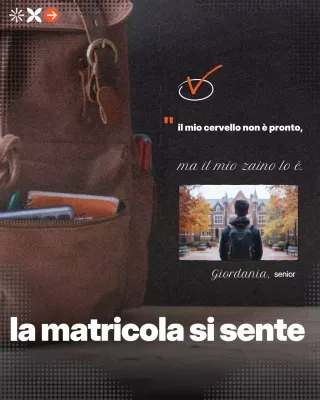 Annuncio della Brown Modern School su Instagram