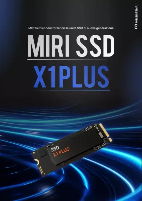 Pubblicità di tecnologia moderna blu