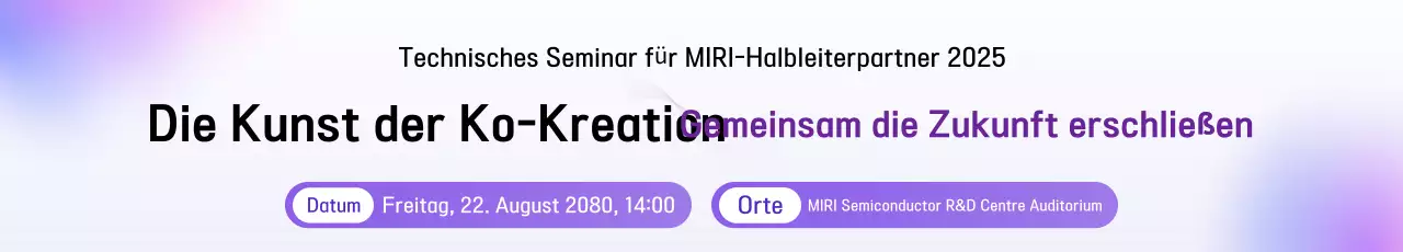 Yeonbora Modern Technology Seminarführer