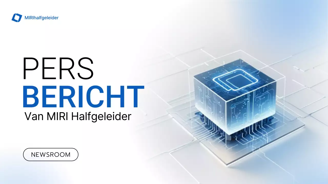 Hemelsblauwe moderne technologiepromotie