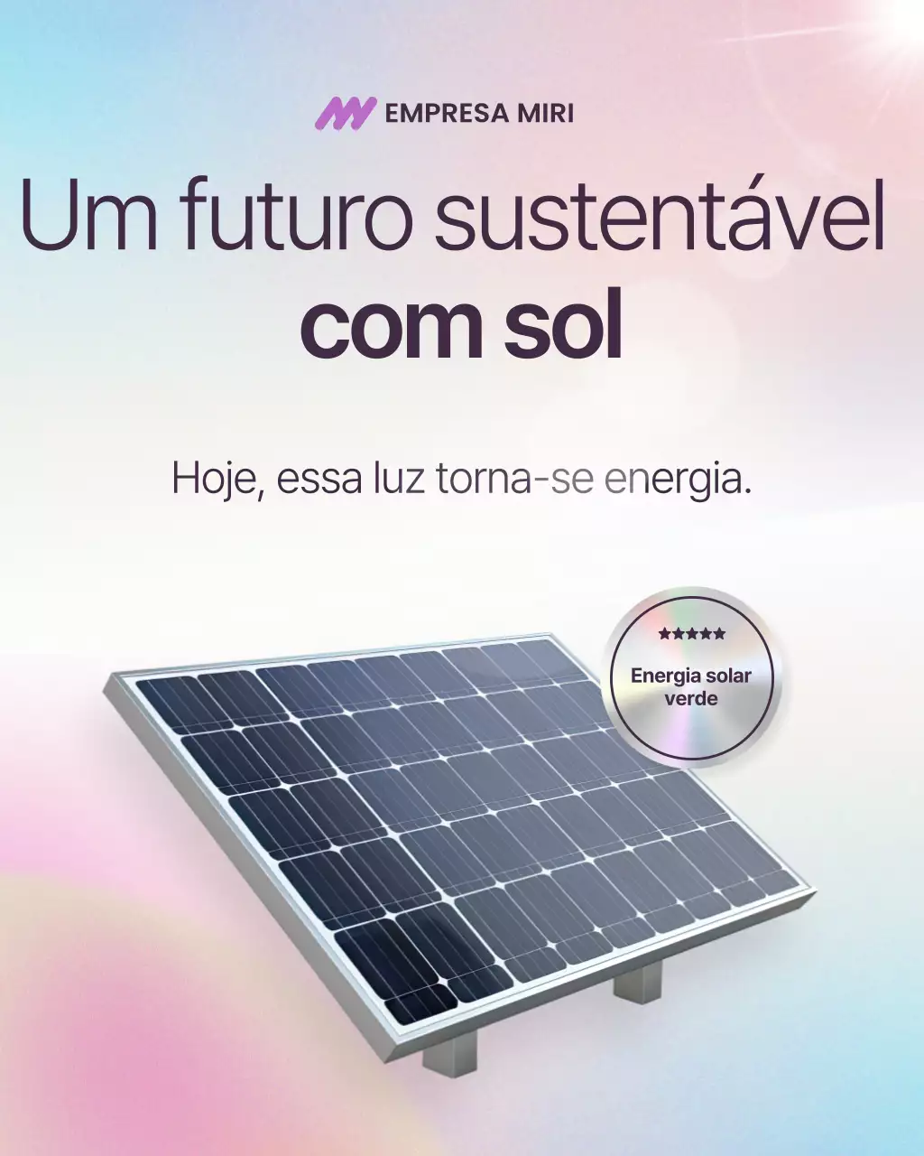 Promoção de energia solar moderna e ecológica de Yeonbora