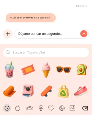 Planificador de estilo de vida moderno en beige