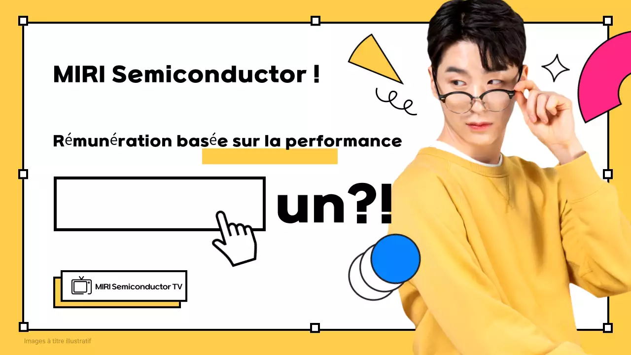 Entreprise de semi-conducteurs Yellow Pop, équipe de personnes, publicité et promotion