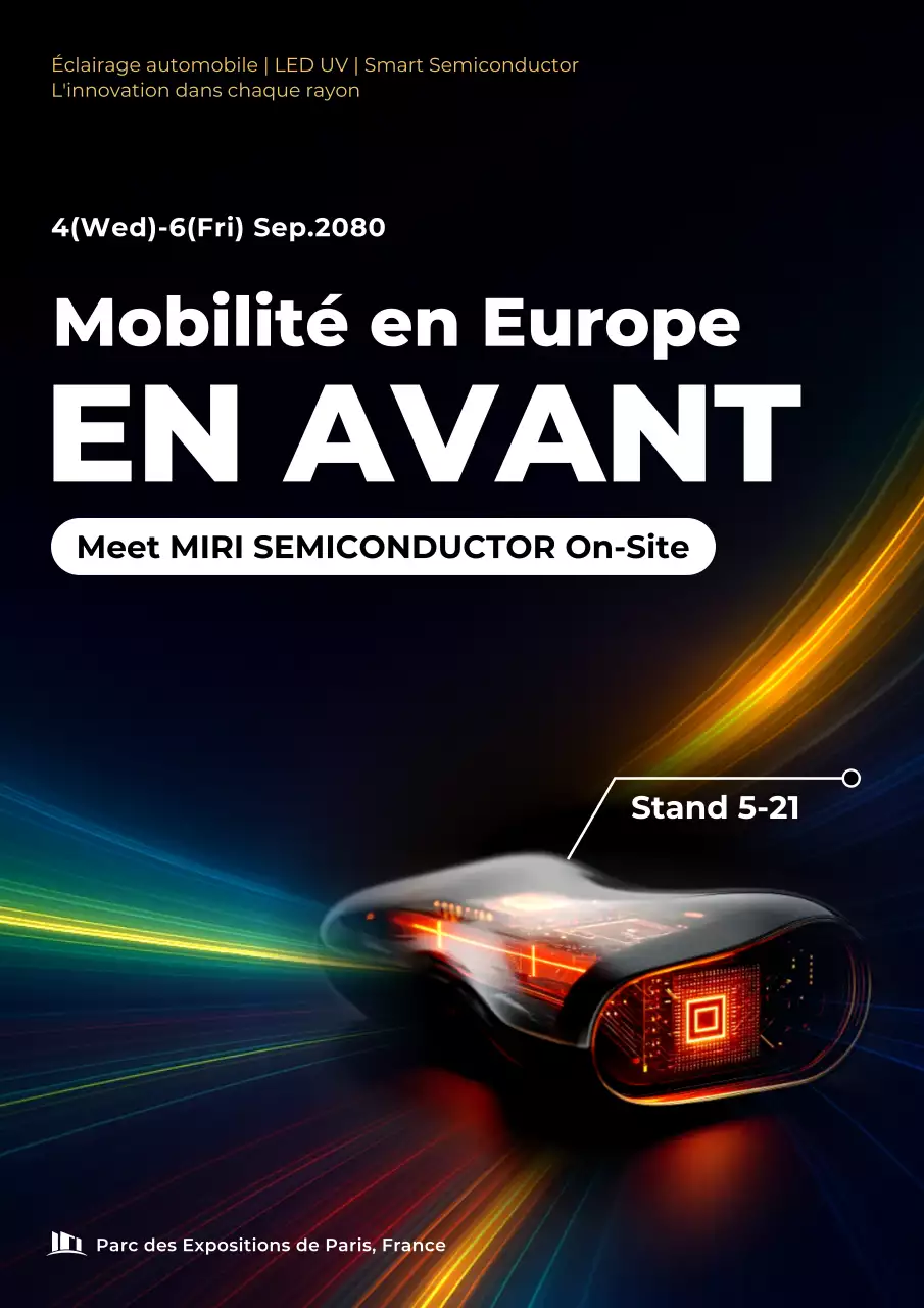 Événement sur la technologie moderne noire