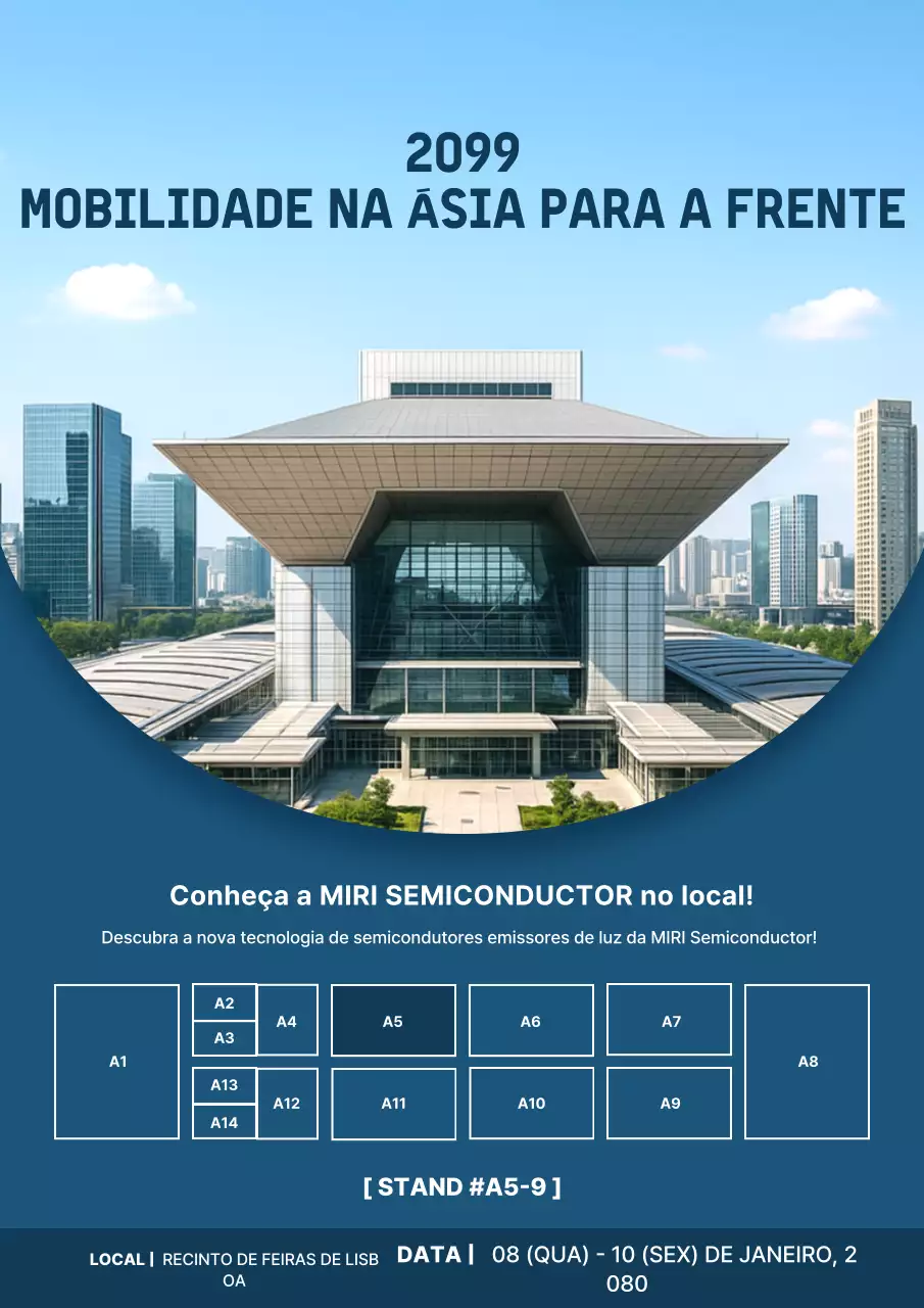 Guia de eventos da Blue Modern Semiconductor