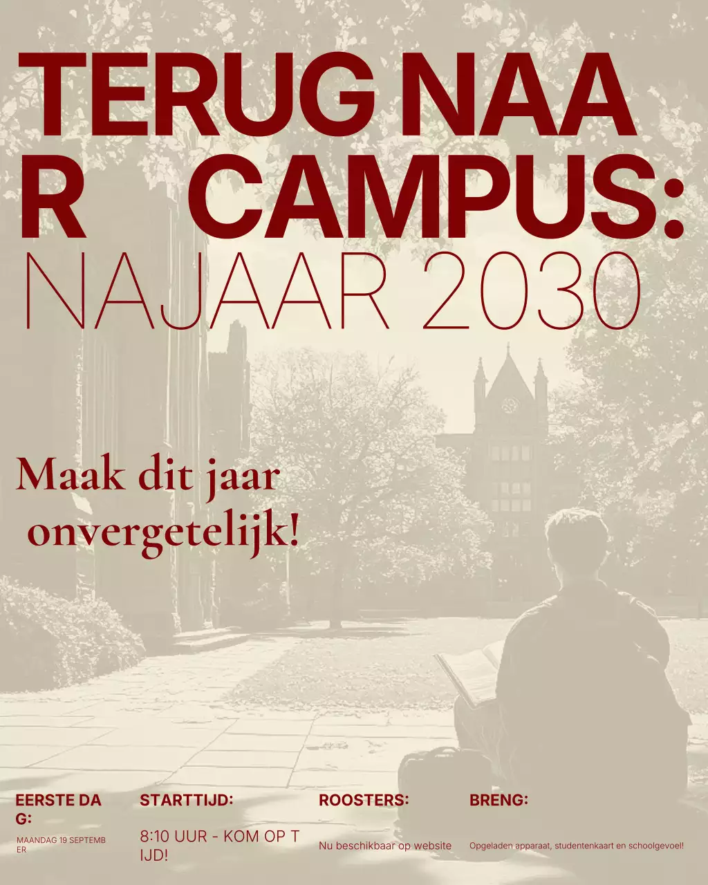 Instagram-bericht over de aankondiging van de Green Classic Campus