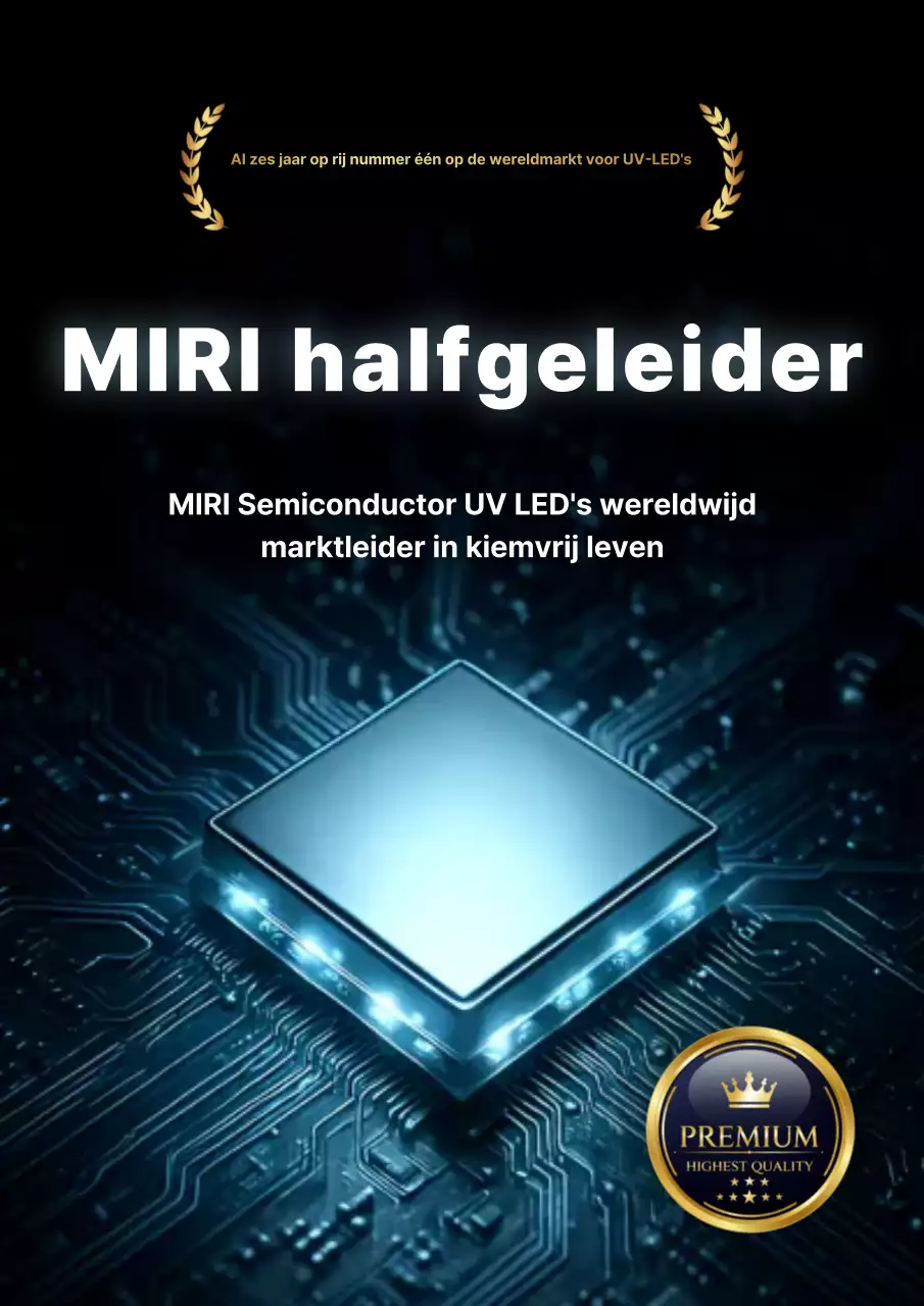 Advertentie voor Blue Modern Semiconductor