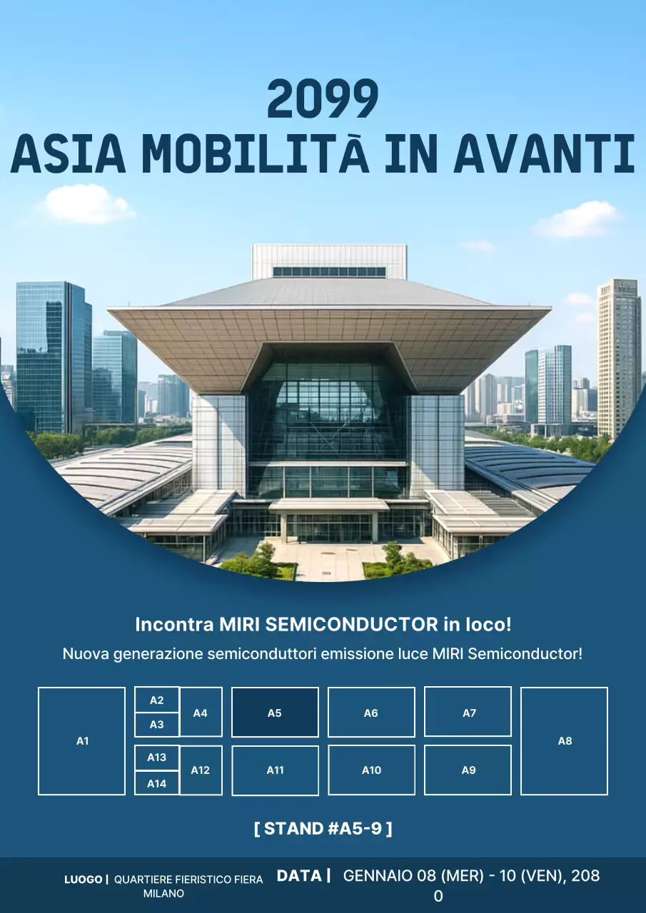 Guida agli eventi Blue Modern Semiconductor