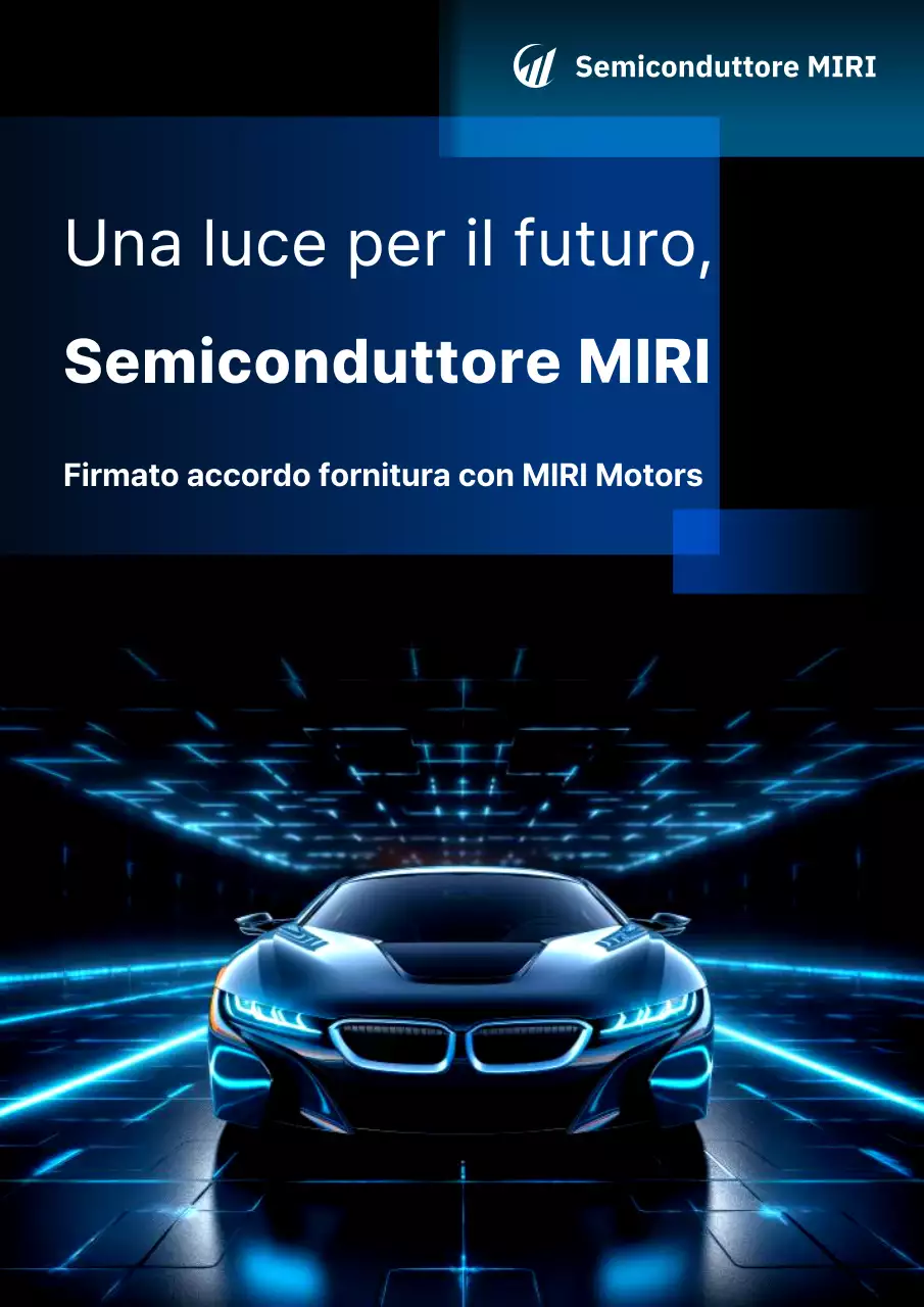 Pubblicità Blue Cyber ​​​​​​Tech