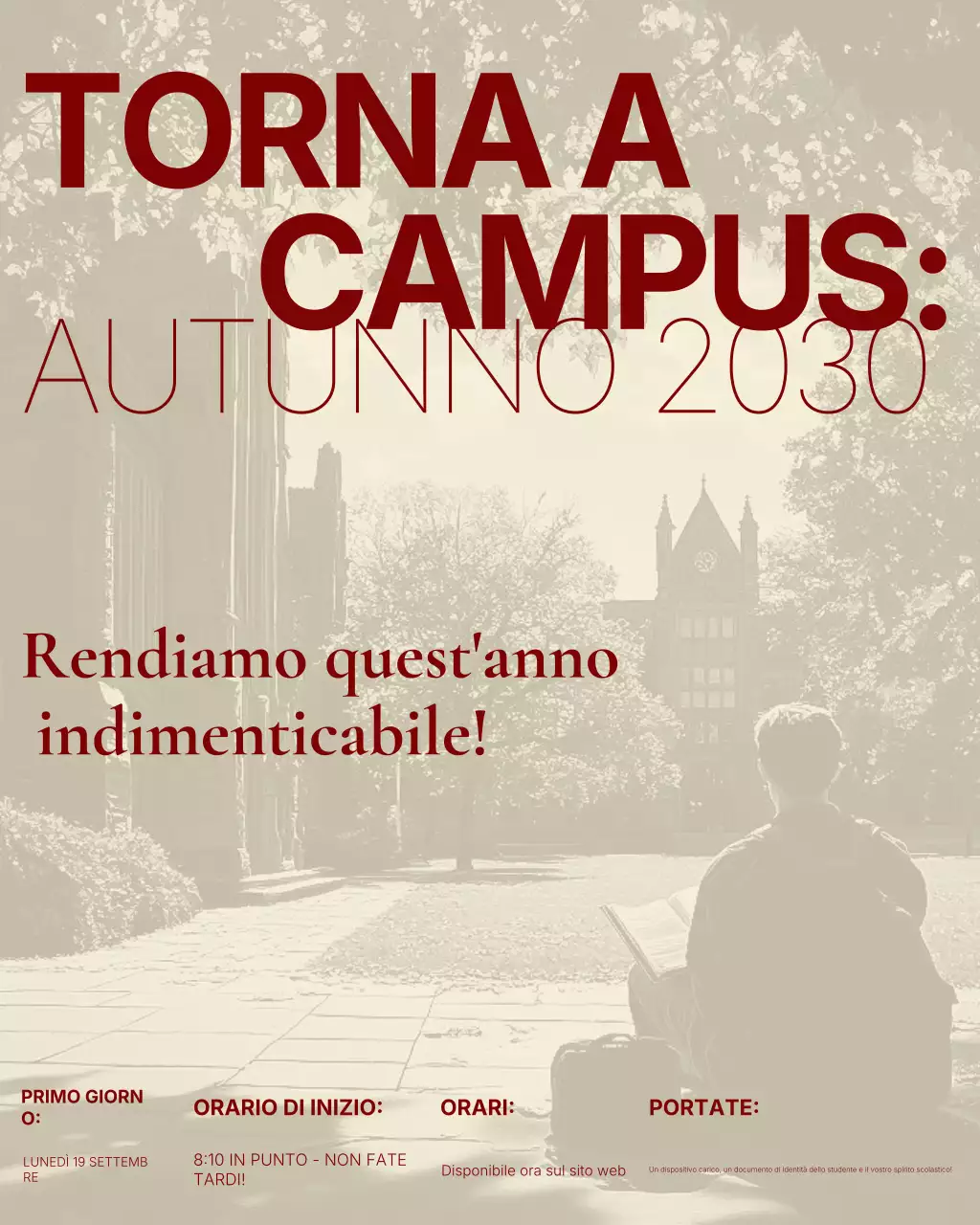 Annuncio del Green Classic Campus su Instagram