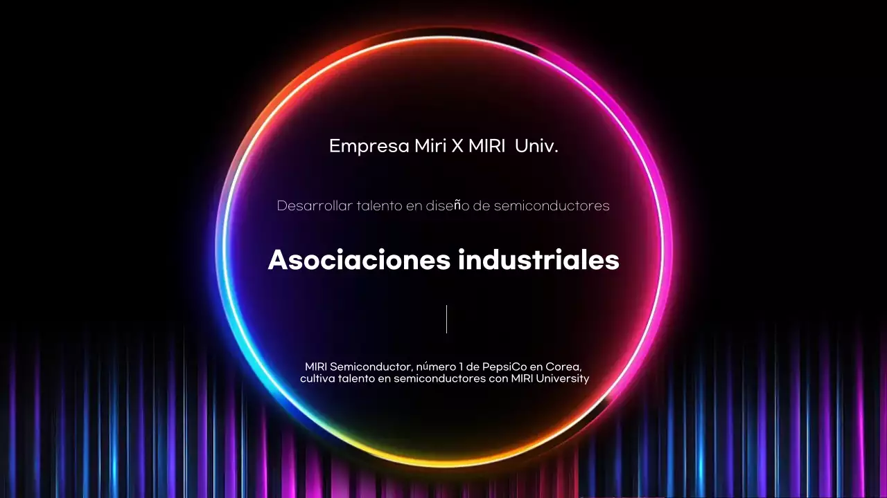 Promoción de colaboración educativa moderna de neón