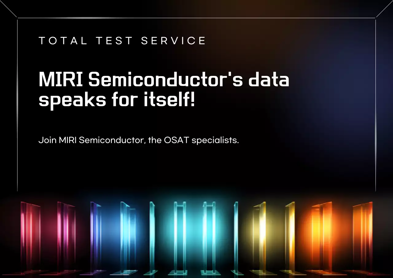 Iklan Teknologi Semikonduktor Modern Pelangi