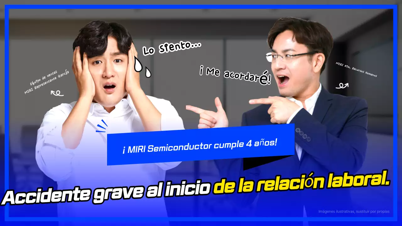 Parodia de la vida laboral de Blue Gag Semiconductor Company