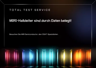 Regenbogen Moderne Halbleitertechnologie Werbung